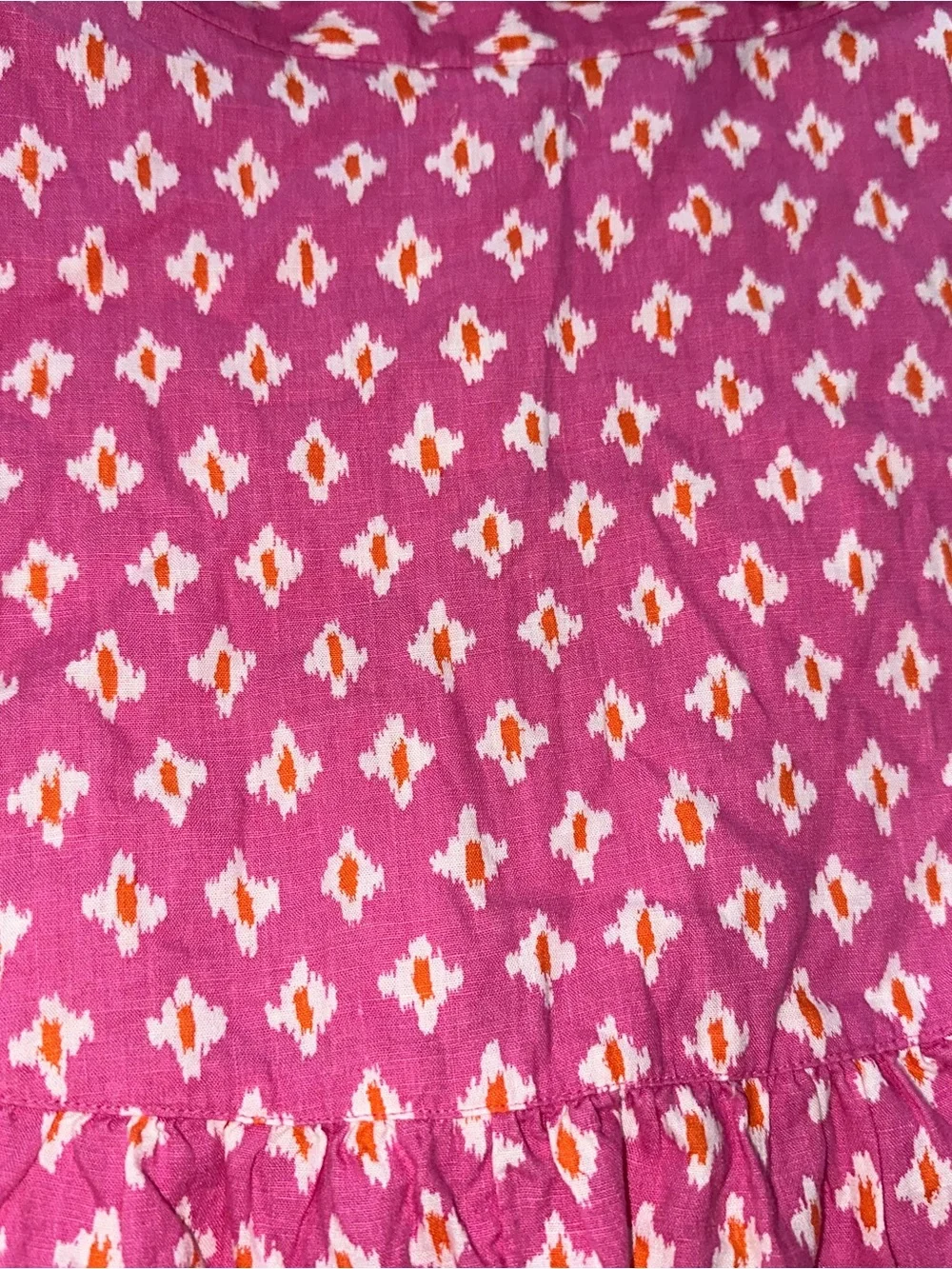Aerie Pink Pattern Wrap Skirt Women’s Size Small